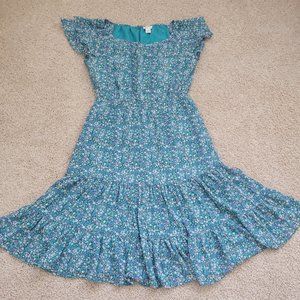 JCREW Women's Summer Midi Short Sleeve Dress Size 4